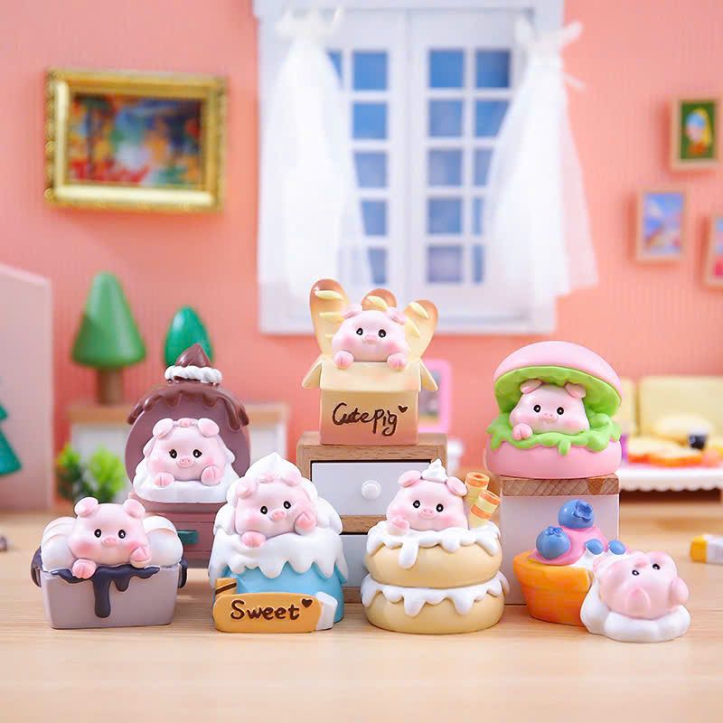  BLINDBOX : Mô hình nhà hàng tráng miệng Heo Con, 15ages+, No. M320 