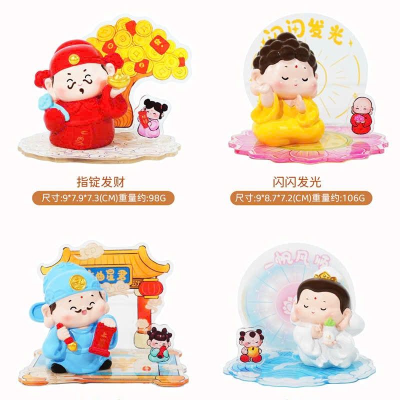  BLINDBOX : Mô hình thần may mắn ban phước lành, 15ages+, No. BB3063 