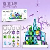  Đồ chơi giáo dục : Bộ Xếp Hình Nam Châm MAG-PARADISE, 32-35pcs, 3ages, No. 3008,09,14,15 