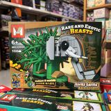  Đồ chơi lắp ráp : BST nhiều mẫu động vật vui nhộn, đa dạng, 6ages+, series MG2205-MG2206-MG2202 