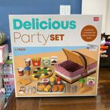  Đồ chơi nhập vai : Bộ Đồ Chơi Giả Lập Tiệc Dã Ngoại Delicious Party Set, 3ages+, No. LY8620 