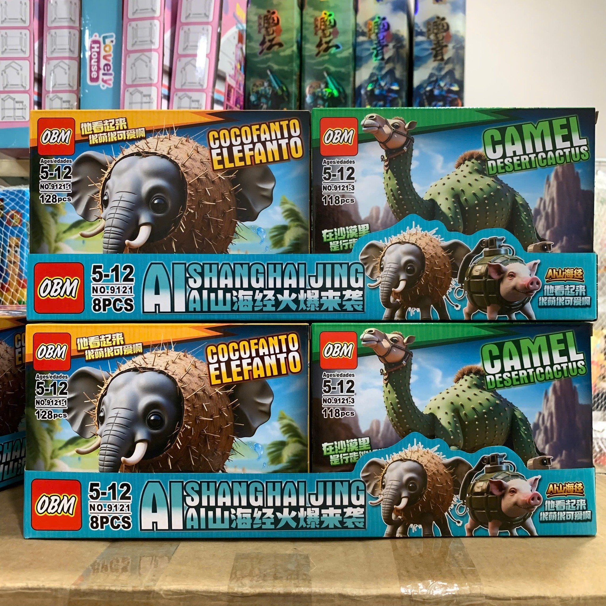  Đồ chơi lắp ráp : Bộ sưu tập Brianrot nhiều mẫu sinh động cho bé, 3ages+, No. 9121 