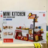 Đồ chơi nhập vai : Bộ đồ chơi cửa hàng gà rán -  Fried Chicken Shop, 52pcs, 3ages+, No. 889-293A 
