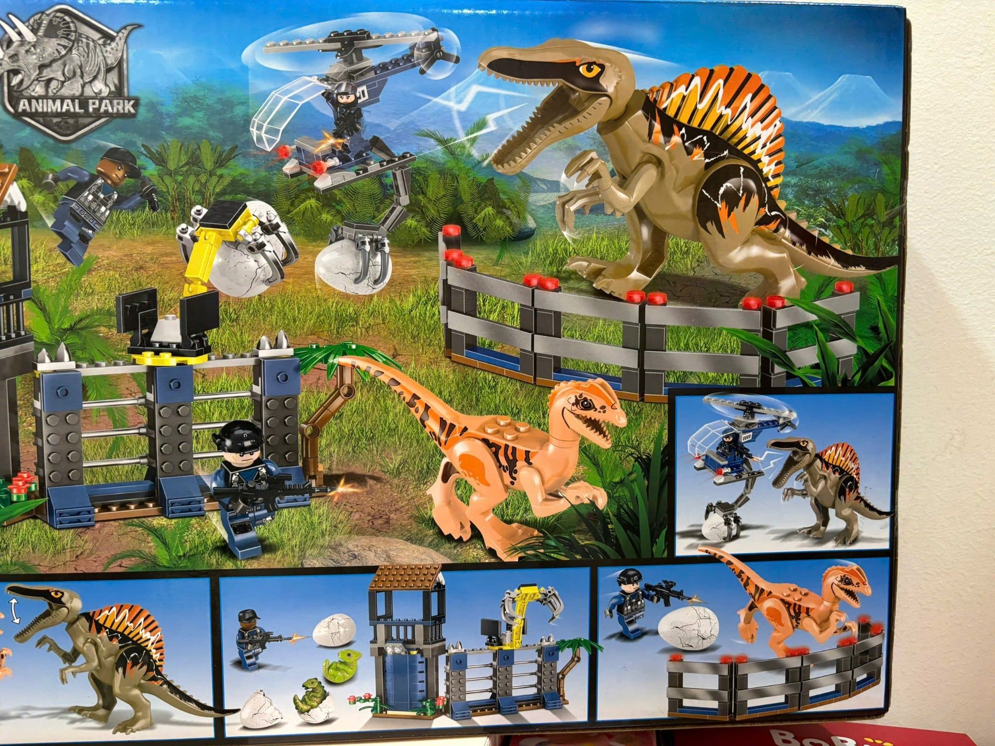  Đồ chơi lắp ráp: Khủng long 421Pcs Ages 6+ No. 82135 