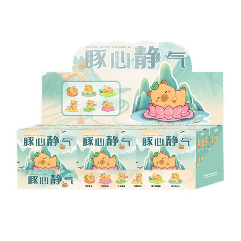  BLINDBOX CAPYBARA : Mô hình Làm dịu trái tim của Capybara, 15ages+, No. M340 