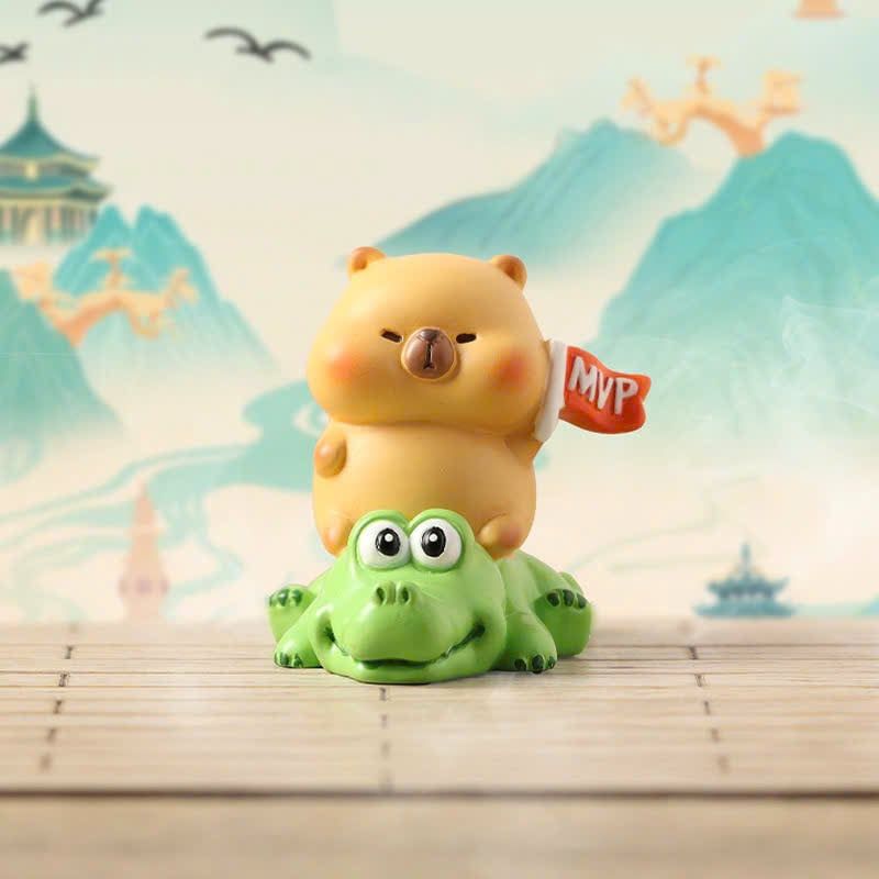  BLINDBOX CAPYBARA : Mô hình Làm dịu trái tim của Capybara, 15ages+, No. M340 