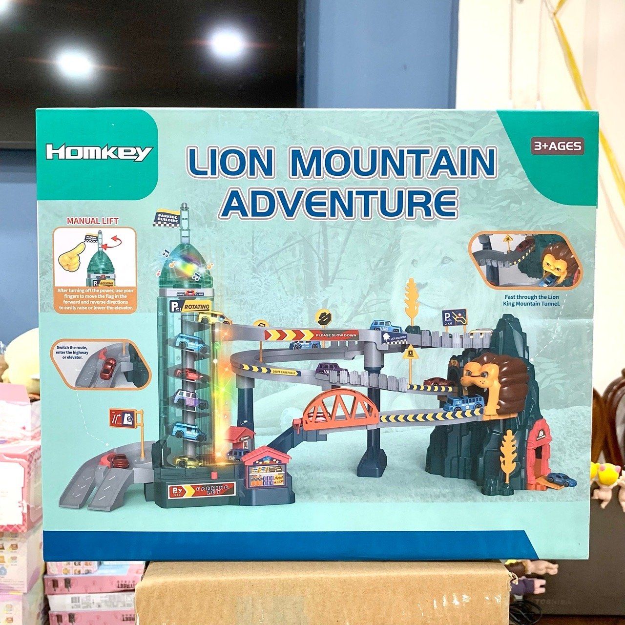  Đồ chơi lăp ráp : Bộ đồ chơi lắp ráp đường hầm trượt sư tử No. 5503A 