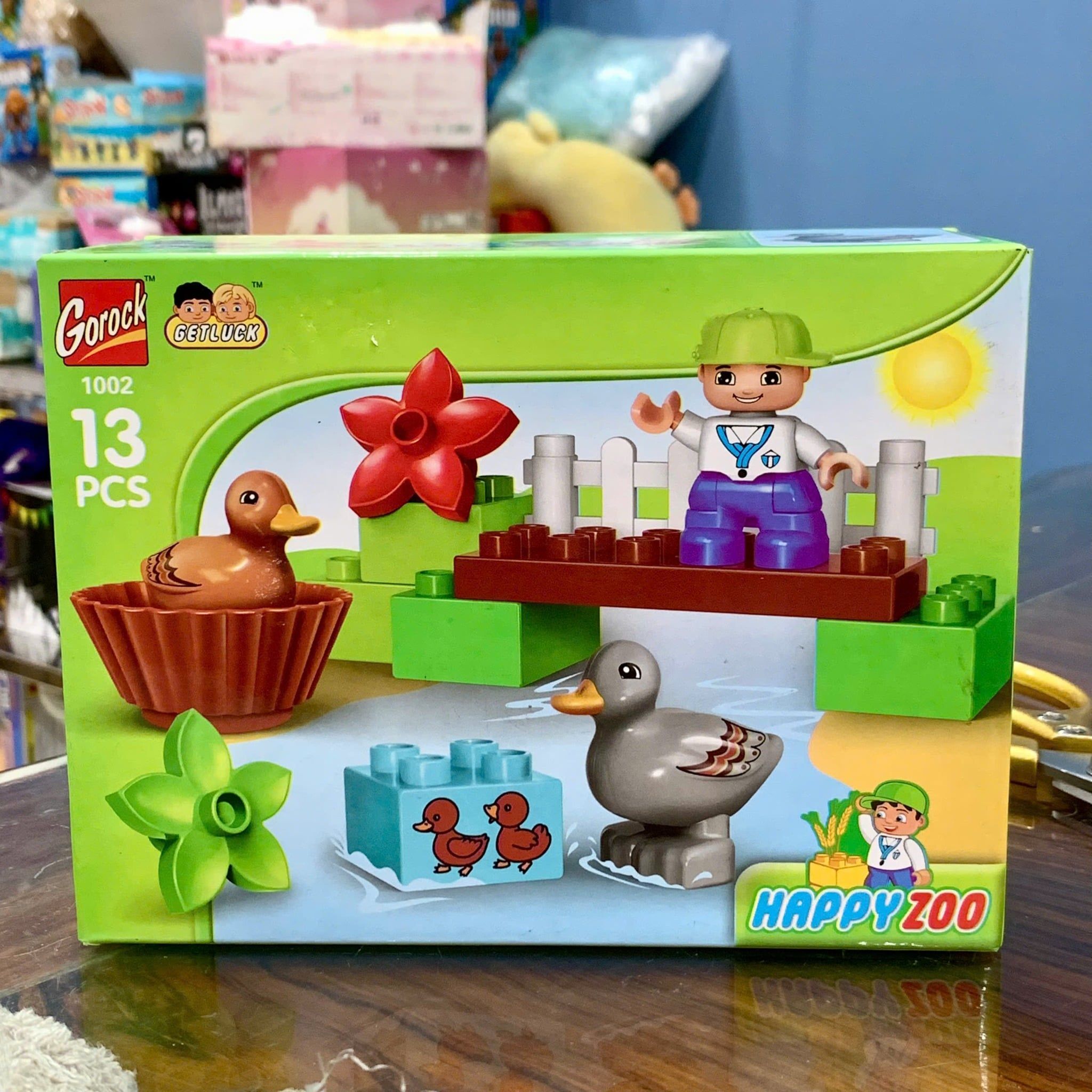  Đồ chơi lắp ráp : Vườn thú vui nhộn, 3ages+, No. 1002 