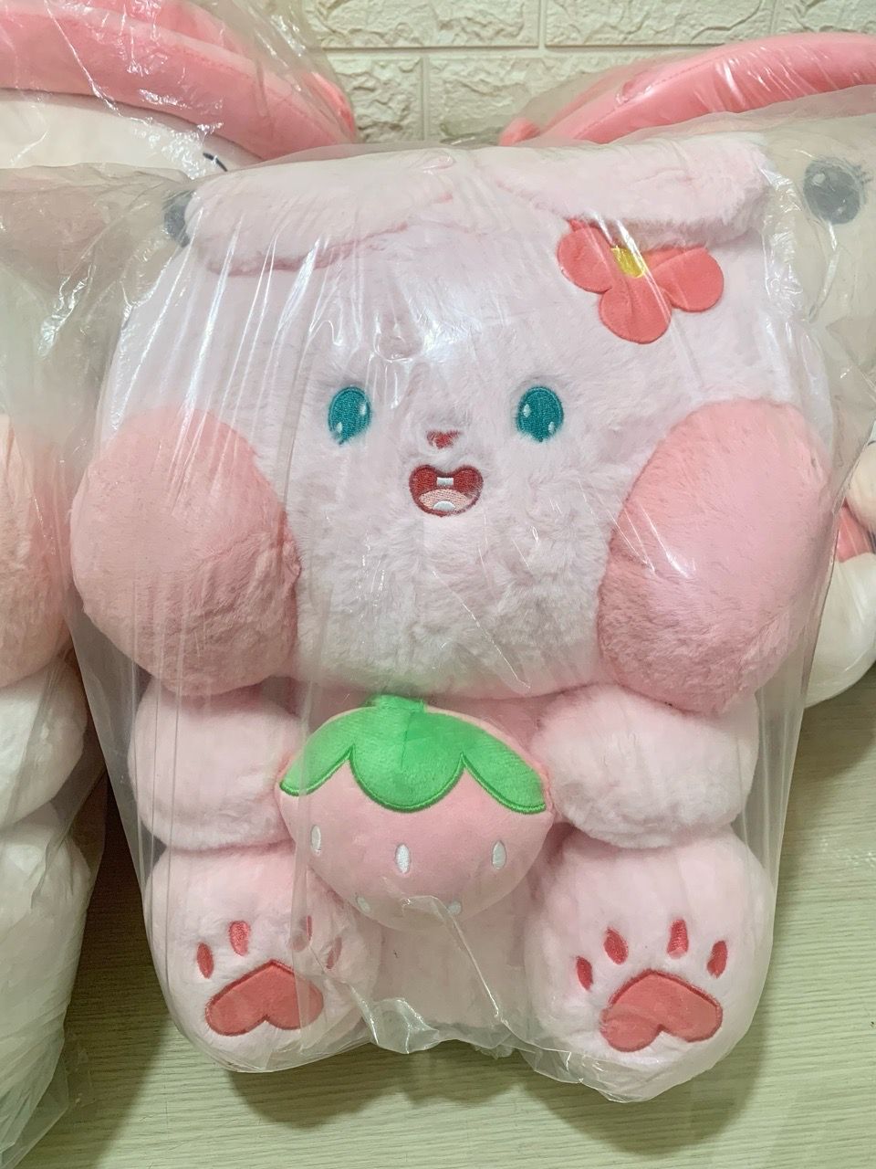  Gấu Bông: Thỏ ôm dâu kích thước 50cm 