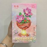  Đồ chơi lắp ráp : Bộ xếp hình cốc hoa phát sáng, 6ages+, No. 11069B 
