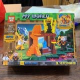  Đồ chơi lắp ráp : Bộ sưu tập nhiều mẫu Minecraft sáng tạo, 3ages, No. 66067, 66068, 66071, 470, D812-20, YZ7238-40 