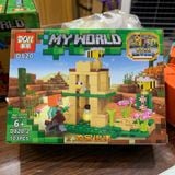  Đồ chơi lắp ráp : Bộ sưu tập nhiều mẫu Minecraft sáng tạo, 3ages, No. 66067, 66068, 66071, 470, D812-20, YZ7238-40 