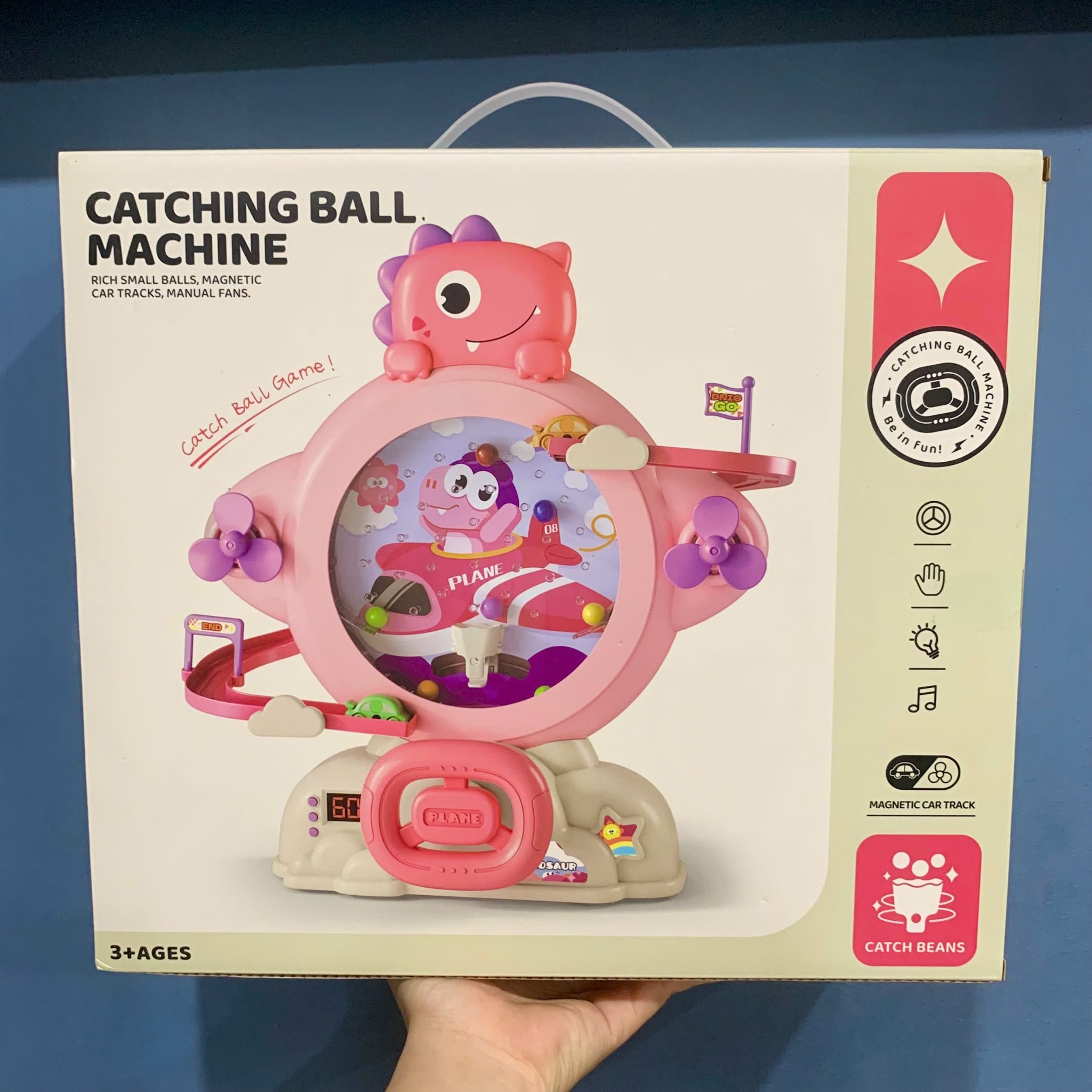  Đồ chơi vận động : MÁY HỨNG BÓNG CATCHING BALL MACHINE, 3ages, No.G252A-G256A 