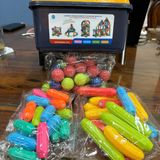  ĐỒ CHƠI GIÁO DỤC: Bộ Đồ Chơi Xây Dựng Khối Nam Châm YOUGOOD 