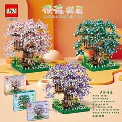  Đồ chơi lắp ráp : Bộ xếp khối Hoa Anh Đào, 2000pcs, 6ages, No. 32076 