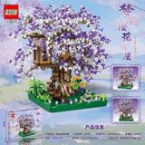  Đồ chơi lắp ráp : Bộ xếp khối Hoa Anh Đào, 2000pcs, 6ages, No. 32076 