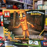  Đồ chơi lắp ráp : BST nhiều mẫu động vật vui nhộn, đa dạng, 6ages+, series MG2205-MG2206-MG2202 