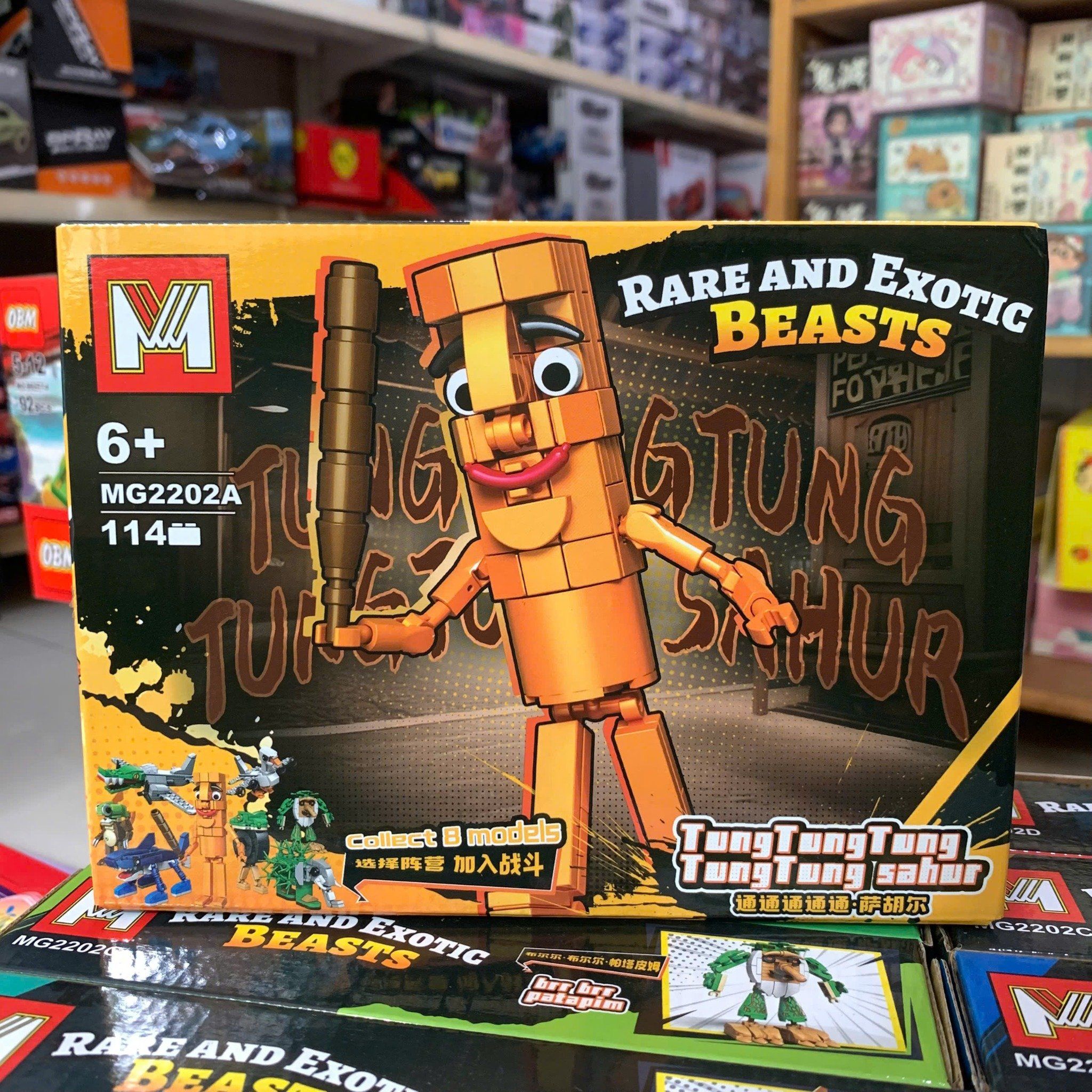  Đồ chơi lắp ráp : BST nhiều mẫu động vật vui nhộn, đa dạng, 6ages+, series MG2205-MG2206-MG2202 