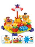  Đồ chơi lắp ráp: COLORFUL BONUS Đu Quay Dùng Pin No. 66003 49PCS Age3+ 