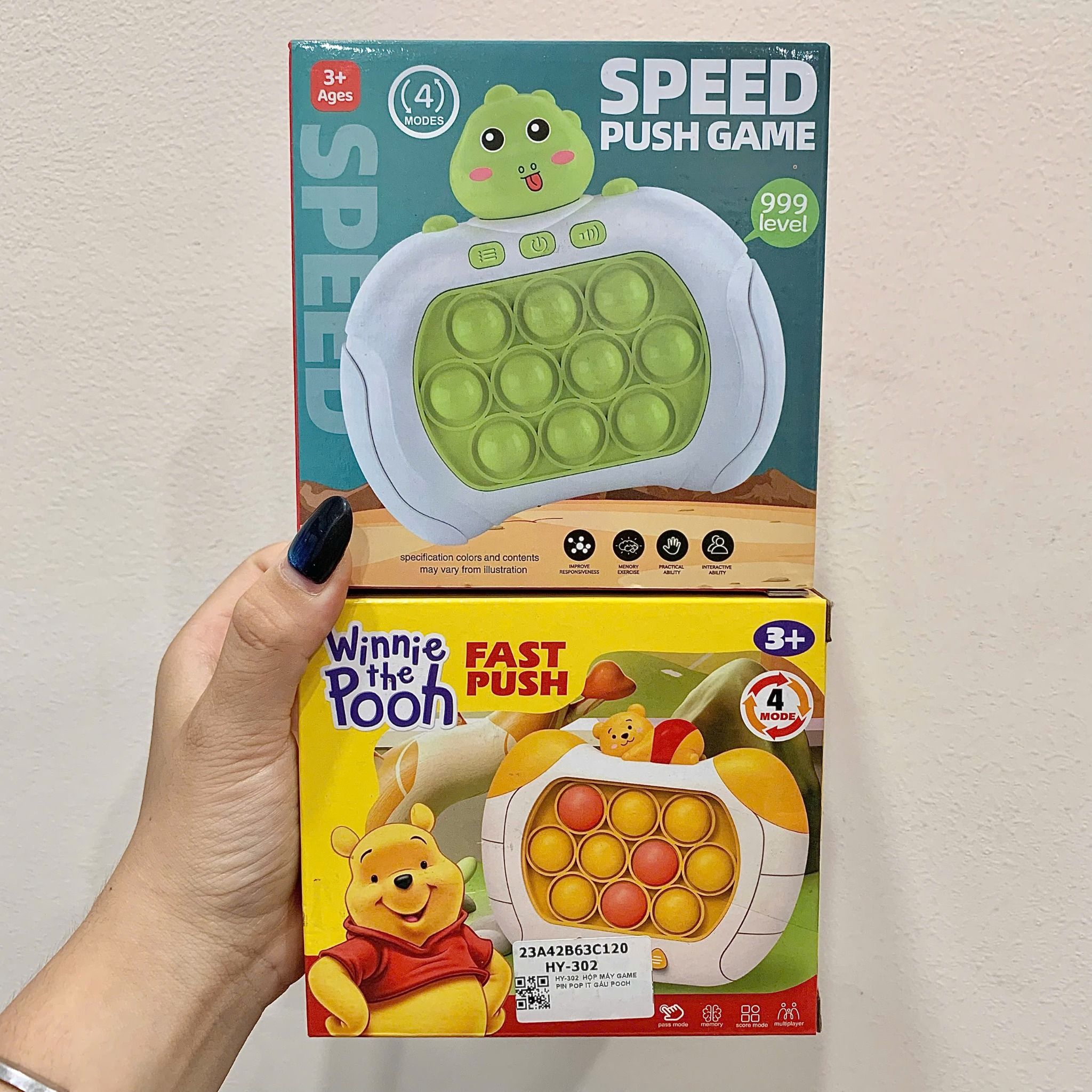  Đồ chơi vận động : POPIT speed pass game machine 3+Ages No. HY-302, 053-1 