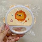  Đồ chơi vận động : Lục lạc cầm tay hình Sư Tử cho bé từ 10 tháng tuổi, No. 368-32 