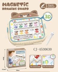  Đồ chơi giáo dục : Bảng vẽ nam châm từ tính - Magnetic Drawing Board, 3ages+, No. 666-7B 