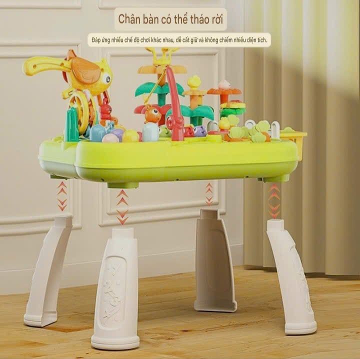  Đồ chơi giáo dục : BÀN ĐỒ CHƠI GIÁO DỤC ĐA NĂNG FARM AMUSEMENT PARK GAME TABLE – NHIỀU TRÒ CHƠI TRONG MỘT 