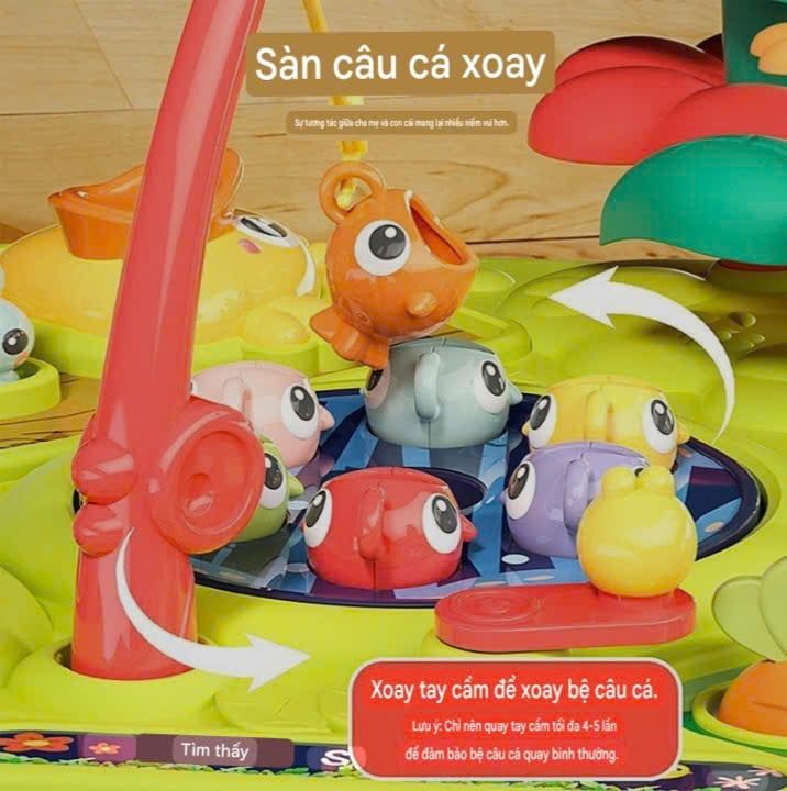 Đồ chơi giáo dục : BÀN ĐỒ CHƠI GIÁO DỤC ĐA NĂNG FARM AMUSEMENT PARK GAME TABLE – NHIỀU TRÒ CHƠI TRONG MỘT 