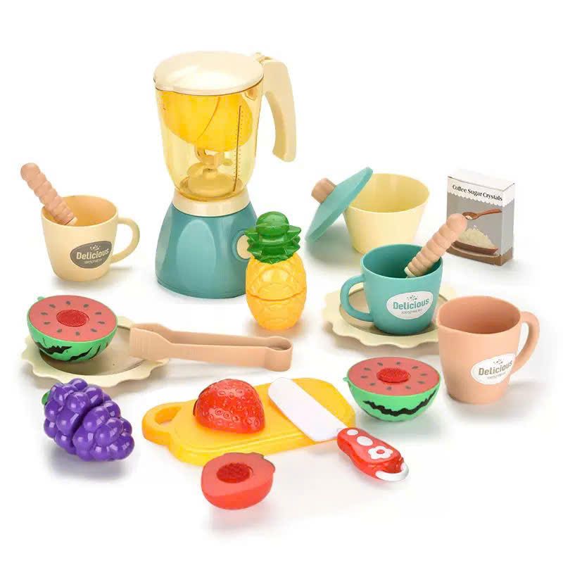  Đồ chơi nhập vai : ĐỒ CHƠI NHÀ BẾP – MÁY XAY SINH TỐ JUICE SHOP 23 CHI TIẾT, 3ages+, No. 328-1 