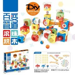  Đồ chơi giáo dục : Bộ xếp hình đường ống nam châm, phát triển tư duy sáng tạo cho bé, 191 chi tiết, 3ages+, No. AC0108 