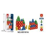  Đồ chơi giáo dục : Bộ xếp hình nam châm Mini Travel Magnet Blocks - 30&40pcs, 3ages+, No. HD181A, HD194A 