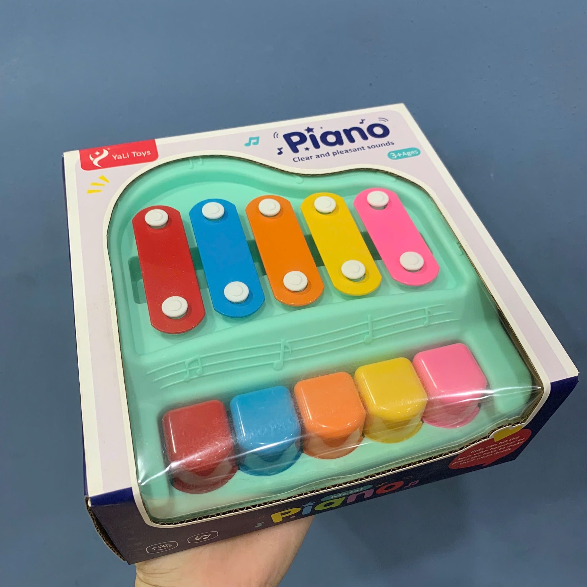  Đồ chơi giáo dục : Bộ đàn Piano kết hợp Xylophone cho bé, 3ages+, No. 802 
