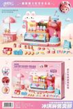  Đồ chơi nhập vai : Bộ Đồ Chơi Tiệm Kem Mini Hình Thỏ – Bộ Làm Kem & Trưng Bày Ice Cream DIY, 3ages+, No. 319 