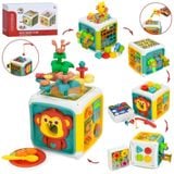  Đồ chơi vận động : KHỐI LẬP PHƯƠNG 6 MẶT CHÚ KHỈ BẬN RỘN – BUSY SMART CUBE, 3ages+, No. YL562A 