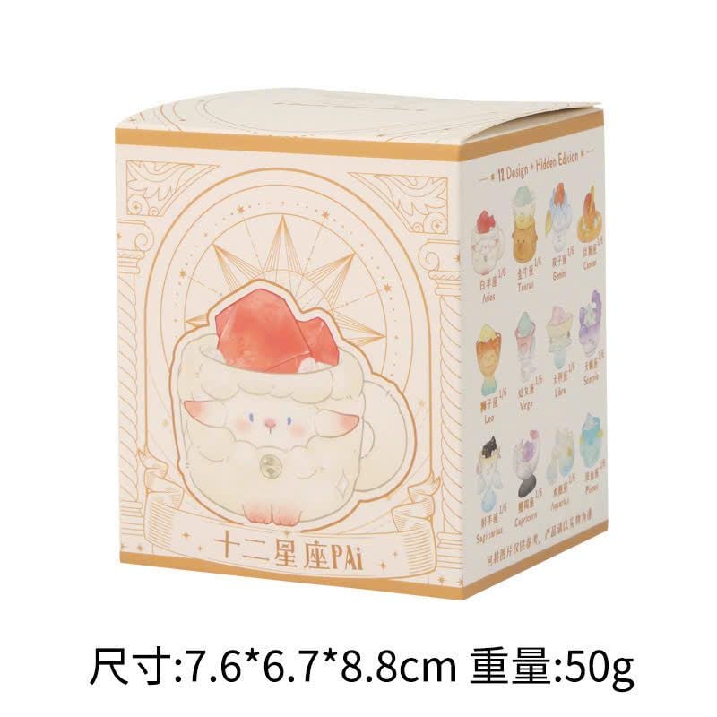  BLINDBOX : Mô hình Đá Pha Lê 12 Cung hoàng đạo, 15ages+, No. W1210-77 