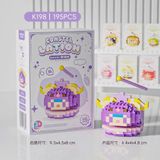  Đồ chơi lắp ráp : Bộ sưu tập mini figure 12 cung hoàng đạo – CONSTELLATION, 3ages+, No. K189-K200 