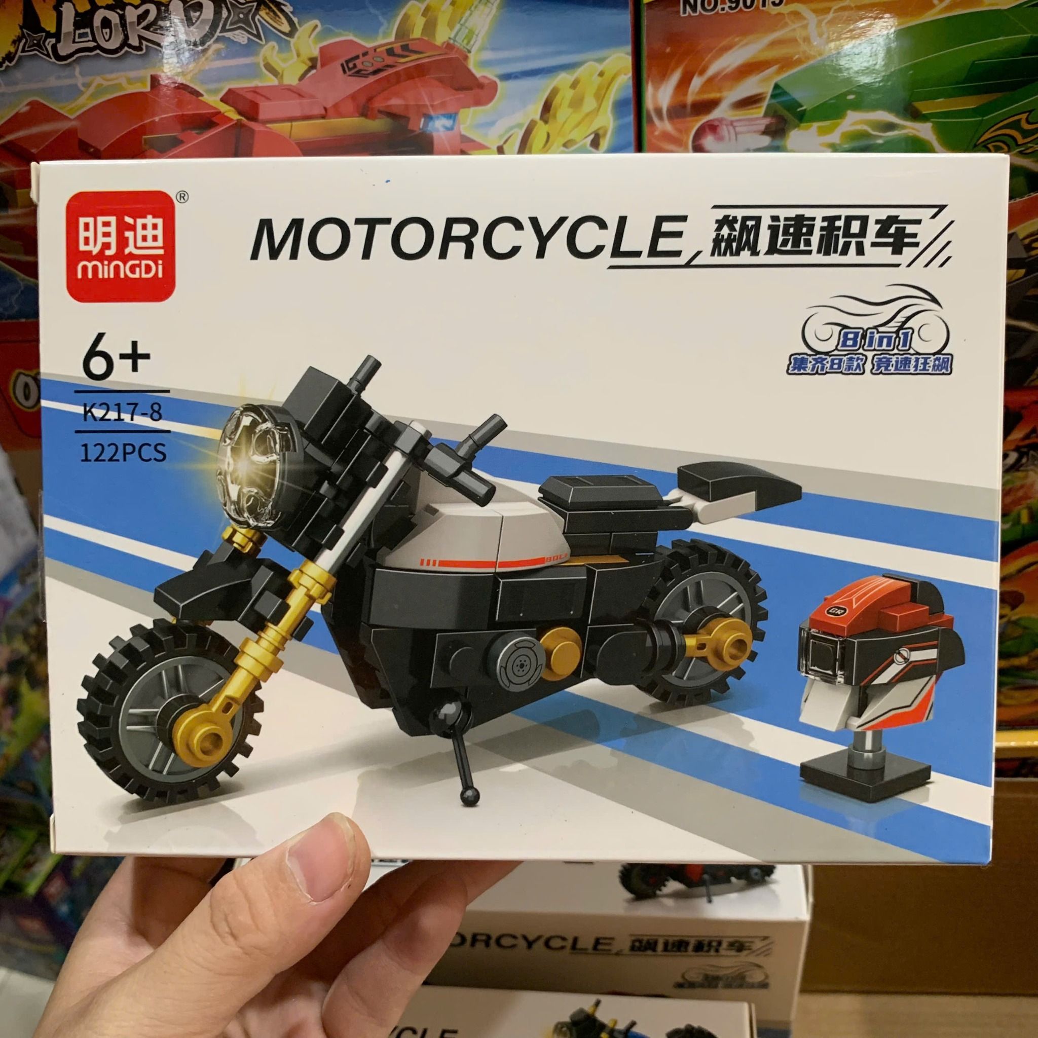  Đồ chơi lắp ráp : Bộ sưu tập nhiều mẫu mô hình cho bé (8b nhỏ/lốc), 5-12ages+, No. 9007, 9013, 99257, 99305, 0805, D588, YZ7139, CD8098, 99999, K217, CD8096, CD8138, 99233 