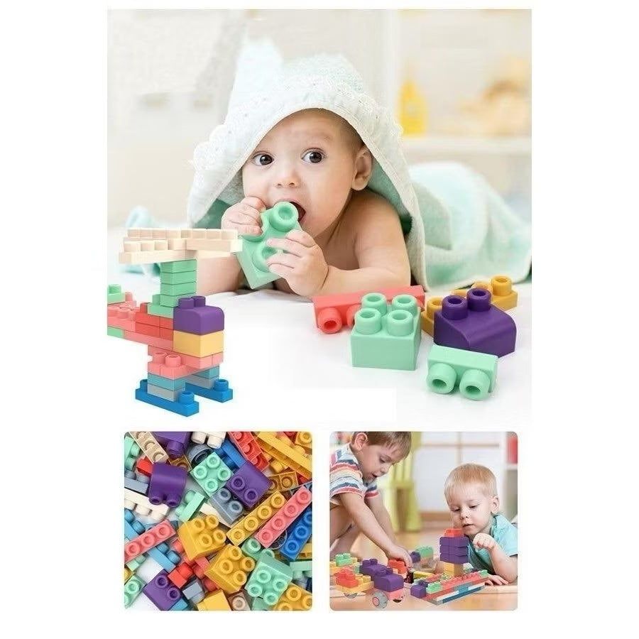 Đồ chơi xếp hình Building Blocks phát triển tư duy sáng tạo, 3ages+, No. XM3011-XM3012 