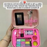  ( ĐỌC KỸ MÔ TẢ ) Đồ chơi nhập vai : Bộ vali trang điểm Kuromi, Melody, Cinnamoroll cho bé, 3ages+, No. B340 