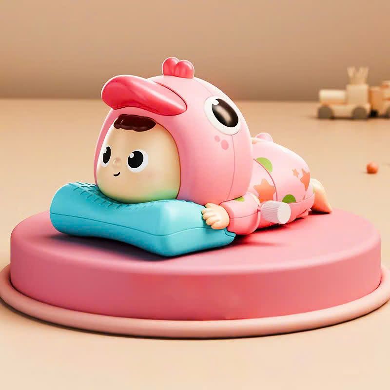  Đồ chơi em bé bò trườn cót – Clockwork Crawling Baby (4 mẫu), No. LZ016-1 