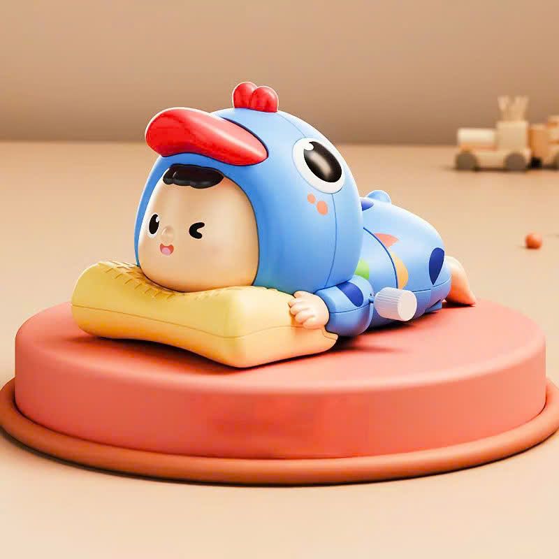  Đồ chơi em bé bò trườn cót – Clockwork Crawling Baby (4 mẫu), No. LZ016-1 