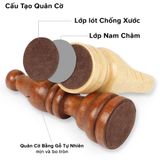  Đồ chơi trí tuệ : Bộ Cờ Vua Gỗ Nam Châm Cao Cấp 3 PHÁT TRIỂN TƯ DUY LÝ TRÍ CHO BÉ, 3ages+, No. MFB-25-05 
