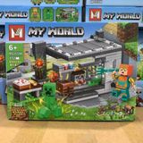  Đồ chơi lắp ráp : Bộ sưu tập nhiều mẫu Minecraft sáng tạo, 3ages, No. MG661, MG805, MG1252, MG1133, MG1351 