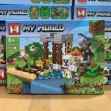  Đồ chơi lắp ráp : Bộ sưu tập nhiều mẫu Minecraft sáng tạo, 3ages, No. MG661, MG805, MG1252, MG1133, MG1351 