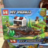  Đồ chơi lắp ráp : Bộ sưu tập nhiều mẫu Minecraft sáng tạo, 3ages, No. MG661, MG805, MG1252, MG1133, MG1351 