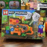  Đồ chơi lắp ráp : Bộ sưu tập nhiều mẫu Minecraft sáng tạo, 3ages, No. MG661, MG805, MG1252, MG1133, MG1351 