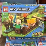  Đồ chơi lắp ráp : Bộ sưu tập nhiều mẫu Minecraft sáng tạo, 3ages, No. MG661, MG805, MG1252, MG1133, MG1351 