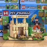  Đồ chơi lắp ráp : Bộ sưu tập nhiều mẫu Minecraft sáng tạo, 3ages, No. MG661, MG805, MG1252, MG1133, MG1351 