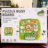  Đồ chơi vận động : BÀN ĐỒ CHƠI ĐA NĂNG PUZZLE BUSY BOARD – KHỦNG LONG (18M+), No. 59026 