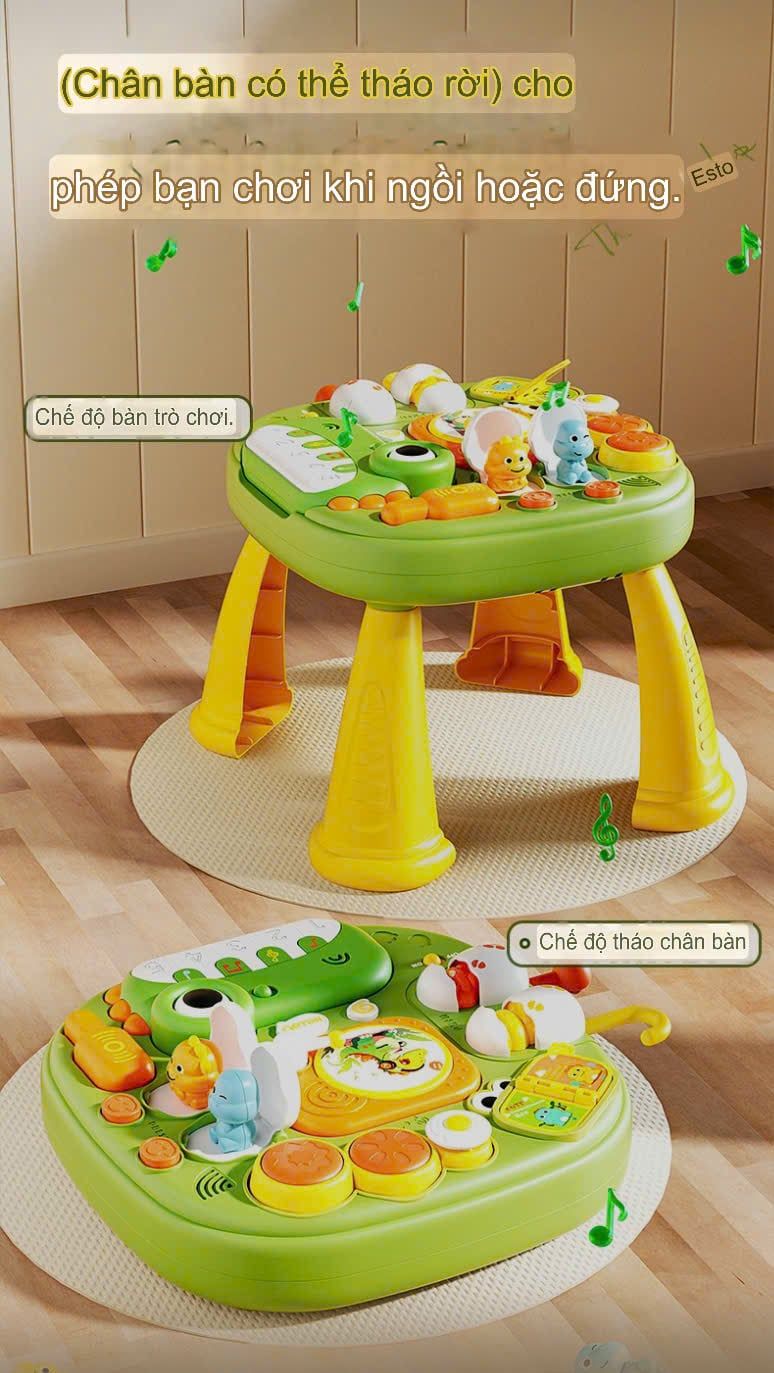  Đồ chơi vận động : BÀN ĐỒ CHƠI ĐA NĂNG PUZZLE BUSY BOARD – KHỦNG LONG (18M+), No. 59026 